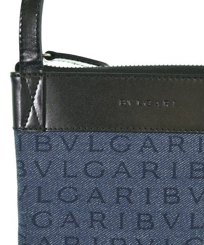 Bvlgari Logomania Shoulder Bag Navy — view 7
