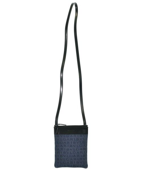 Bvlgari Logomania Shoulder Bag Navy — view 3