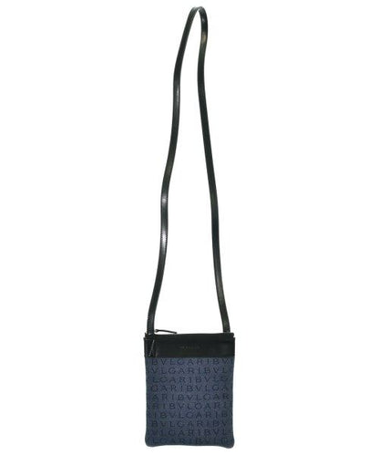 Bvlgari Logomania Shoulder Bag Navy — view 3