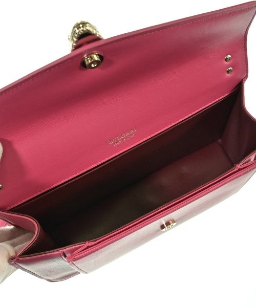 Bvlgari Serpenti Chain Shoulder Bag Pink — view 3
