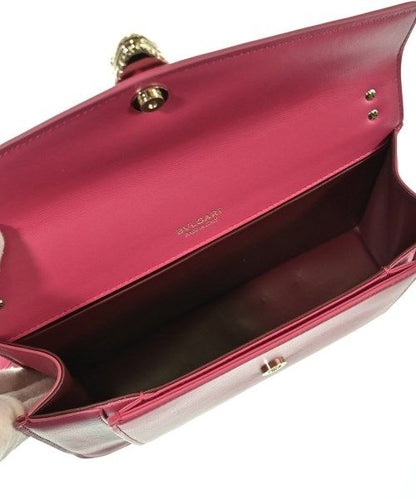 Bvlgari Serpenti Chain Shoulder Bag Pink — view 3