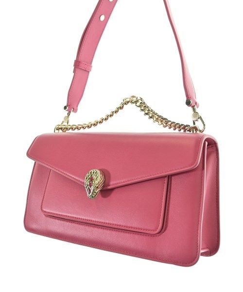 Bvlgari Serpenti Chain Shoulder Bag Pink — view 5