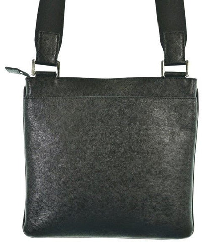 Fendi Leather Messenger Bag Shoulder Black — view 2