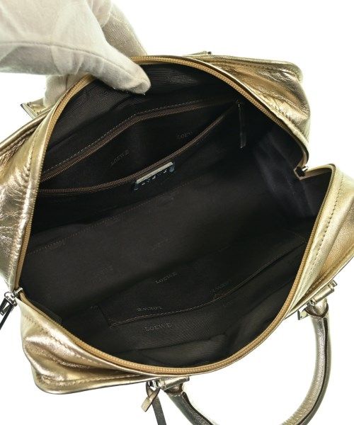 Loewe Anagram Amazona 30 Tote Bag Gold — view 3