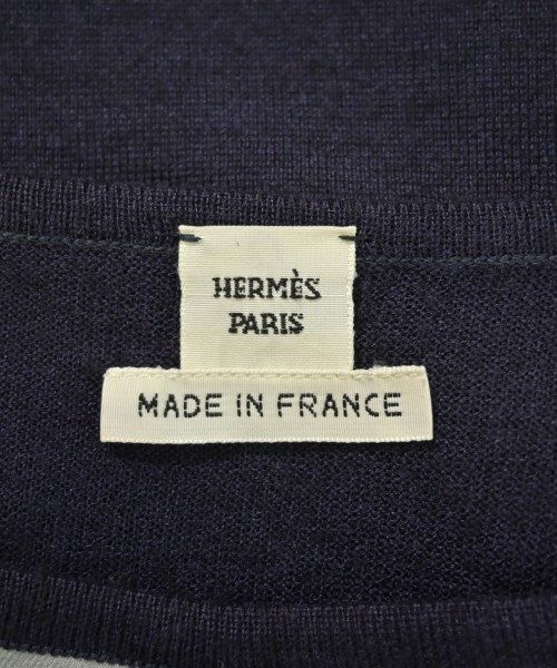 Hermes Knit Sweater Navy — view 3