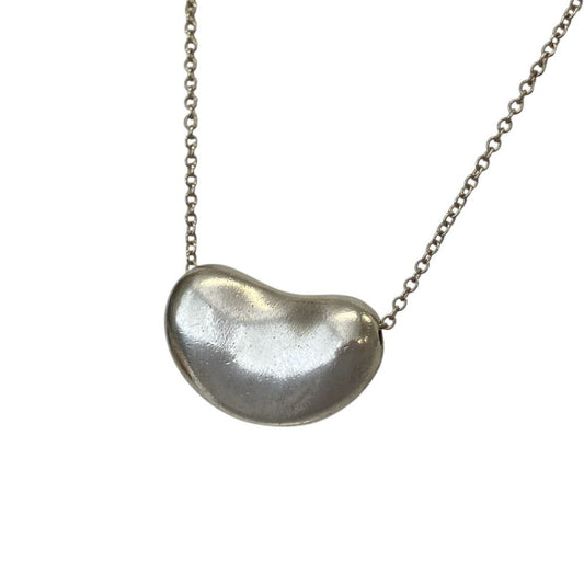 Tiffany & Co Elsa Peretti Large Bean Necklace Silver