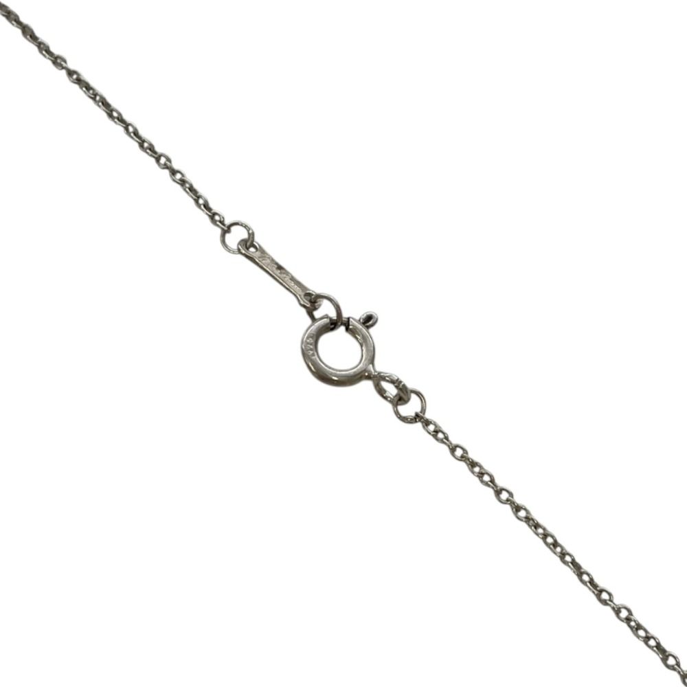 Tiffany & Co Paloma Picasso Loving Heart Necklace Silver — view 7
