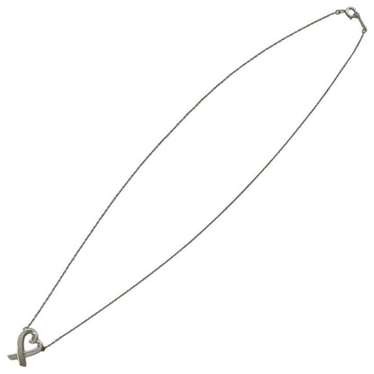 Tiffany & Co Paloma Picasso Loving Heart Necklace Silver — view 6