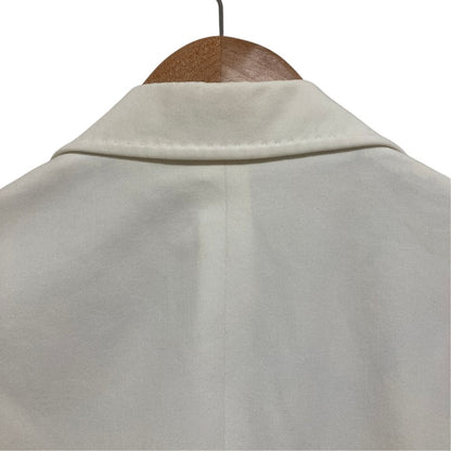 Versace Lining Baroque Pattern Medusa Button Tailored Jacket White Spring 38 — view 4