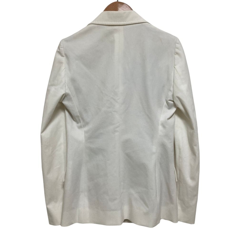 Versace Lining Baroque Pattern Medusa Button Tailored Jacket White Spring 38 — view 3