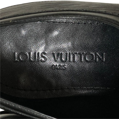 Louis Vuitton Wall Street Line Epi Plain Toe Shoes Black Spring Summer 7.5 — view 8
