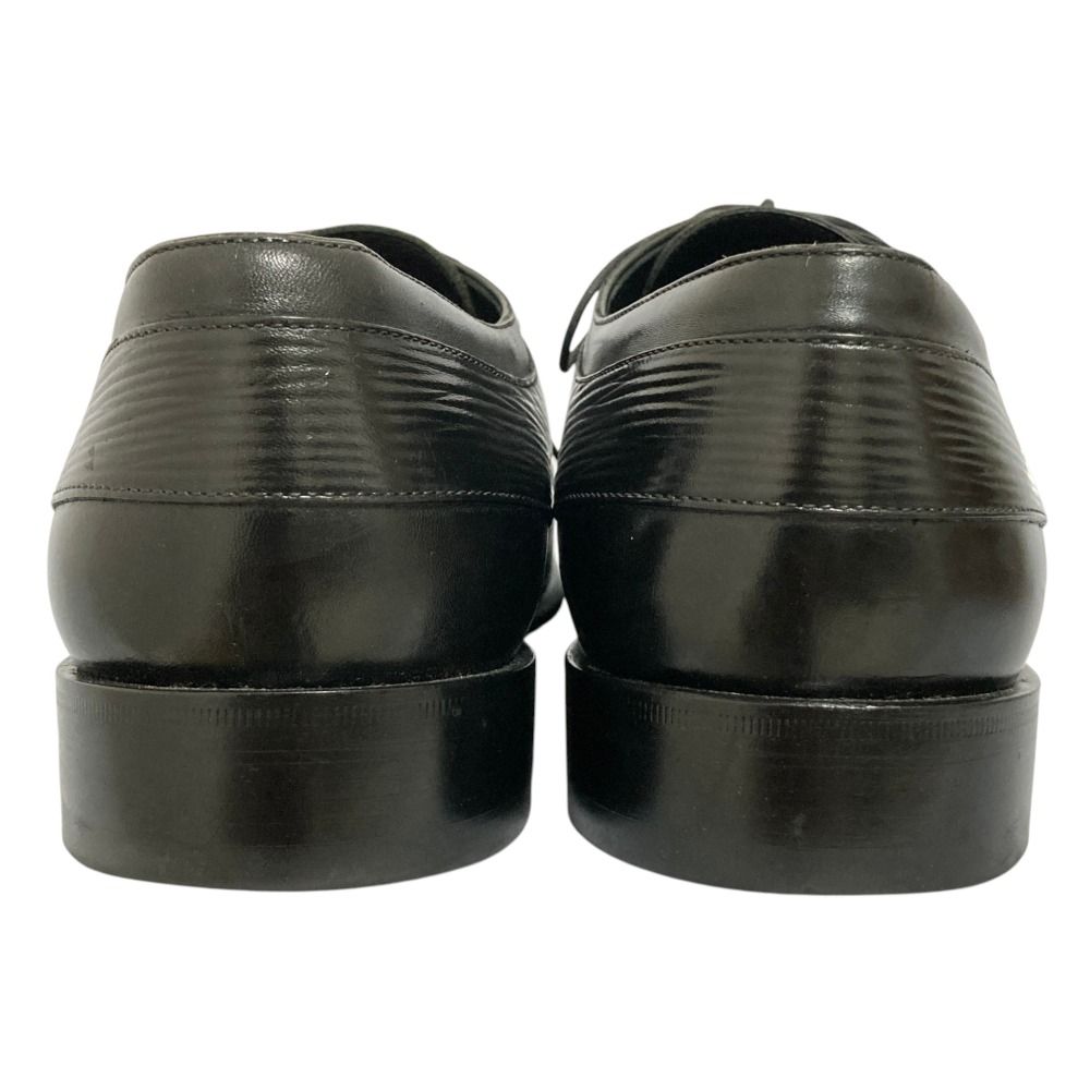 Louis Vuitton Wall Street Line Epi Plain Toe Shoes Black Spring Summer 7.5 — view 5