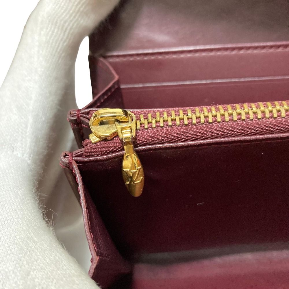 Louis Vuitton Vernis Portefeuille Sarah Wallet Amarante — view 5