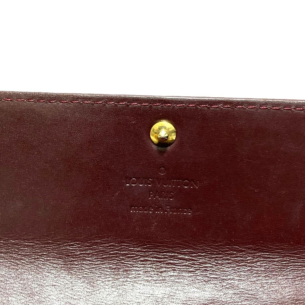 Louis Vuitton Vernis Portefeuille Sarah Wallet Amarante — view 6