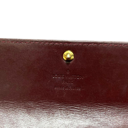 Louis Vuitton Vernis Portefeuille Sarah Wallet Amarante — view 6