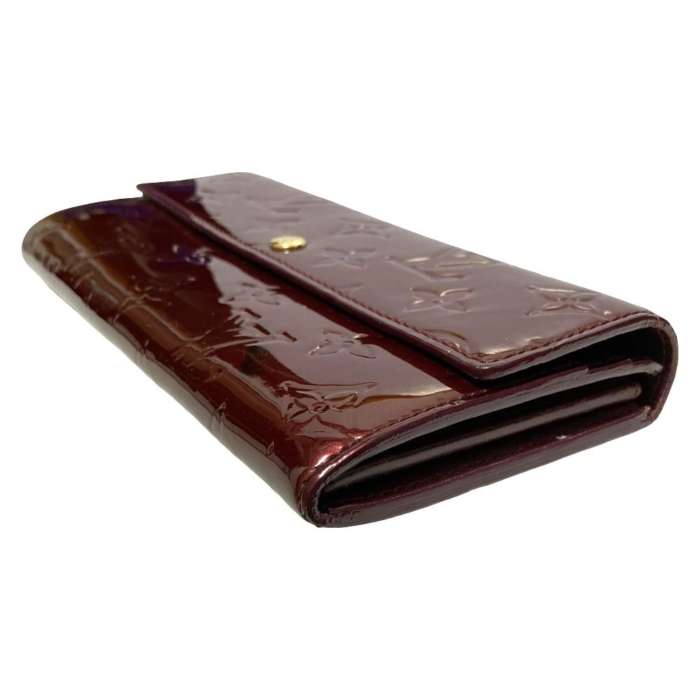 Louis Vuitton Vernis Portefeuille Sarah Wallet Amarante — view 3