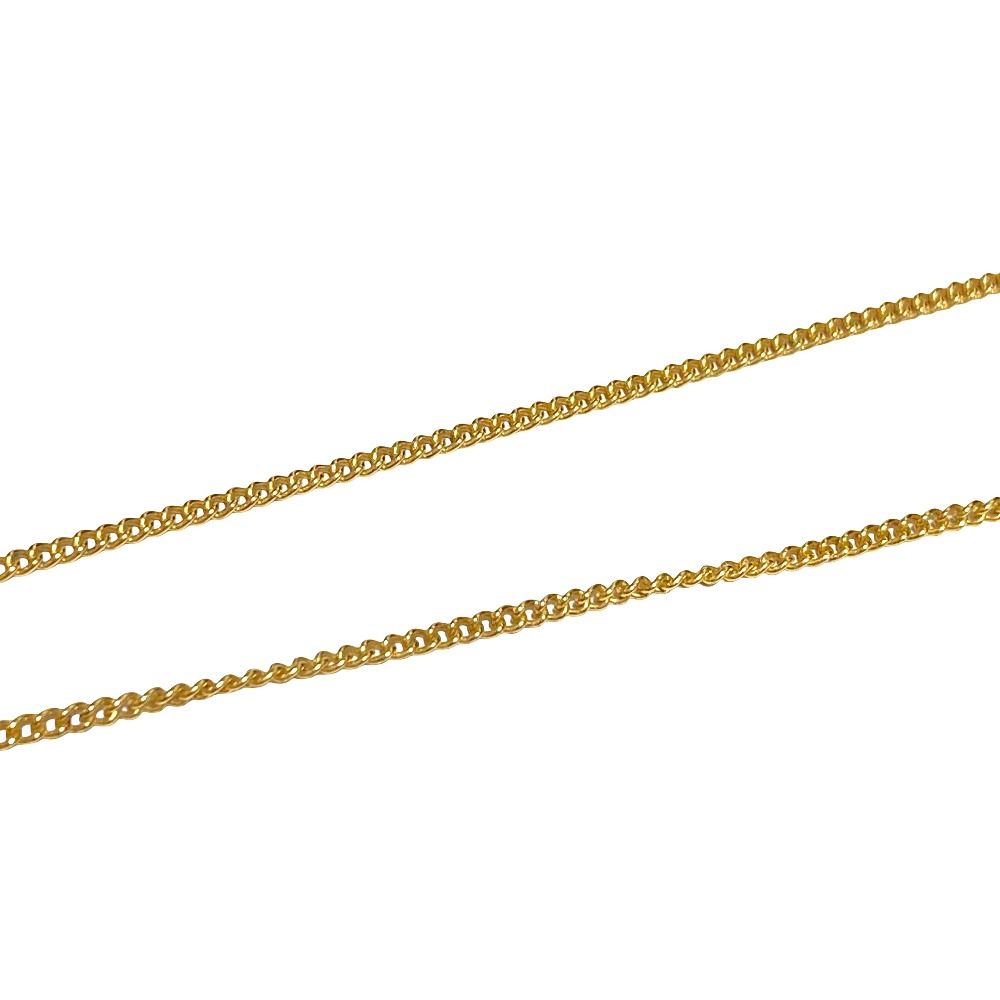 Dior CD Oval Top Necklace Gold Colored — view 6