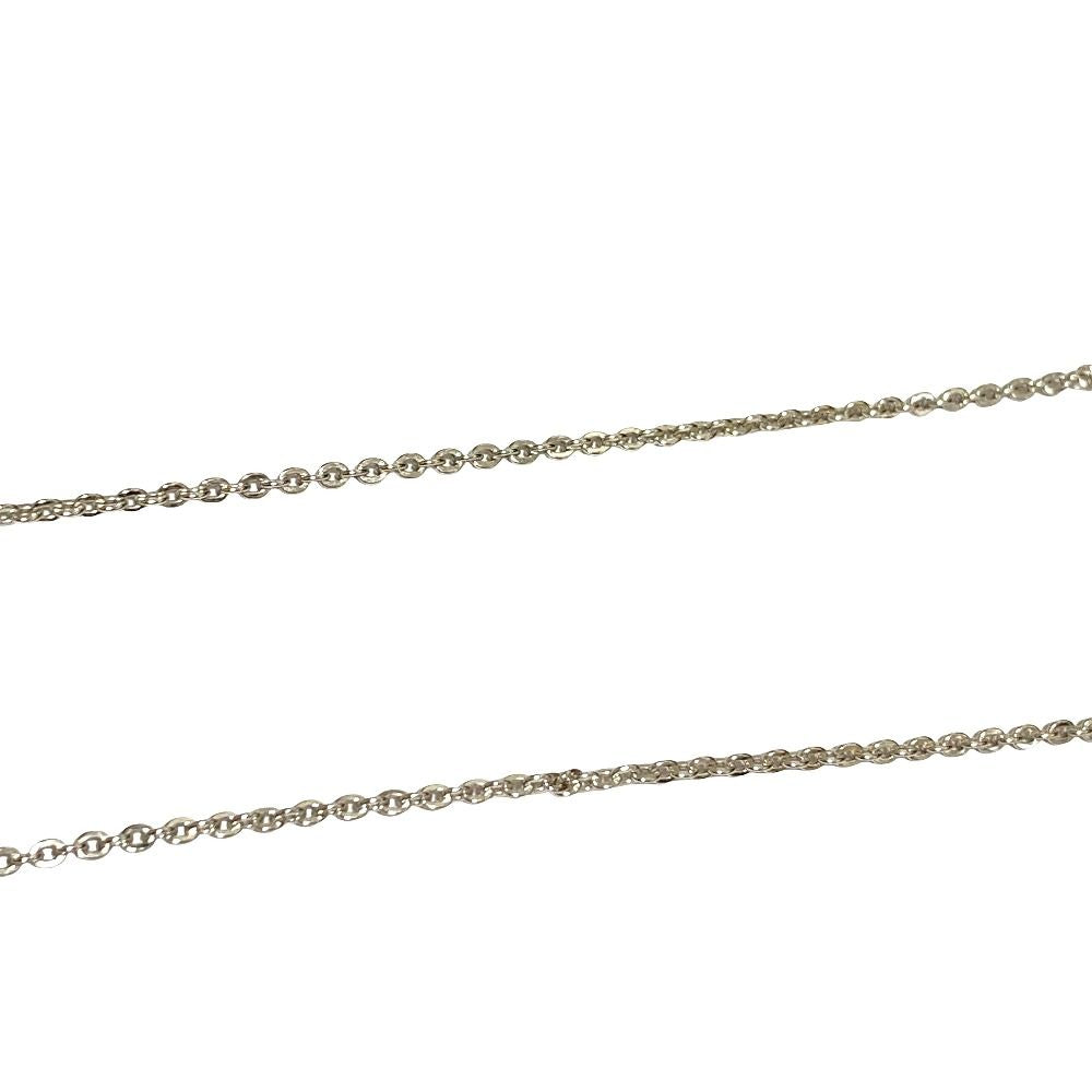 Dior Logo Chain Choker Necklace Silver Colored — view 5