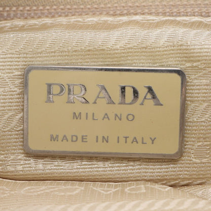 Prada Tessuto Nylon Triangle Logo Tote Bag Shoulder — view 8
