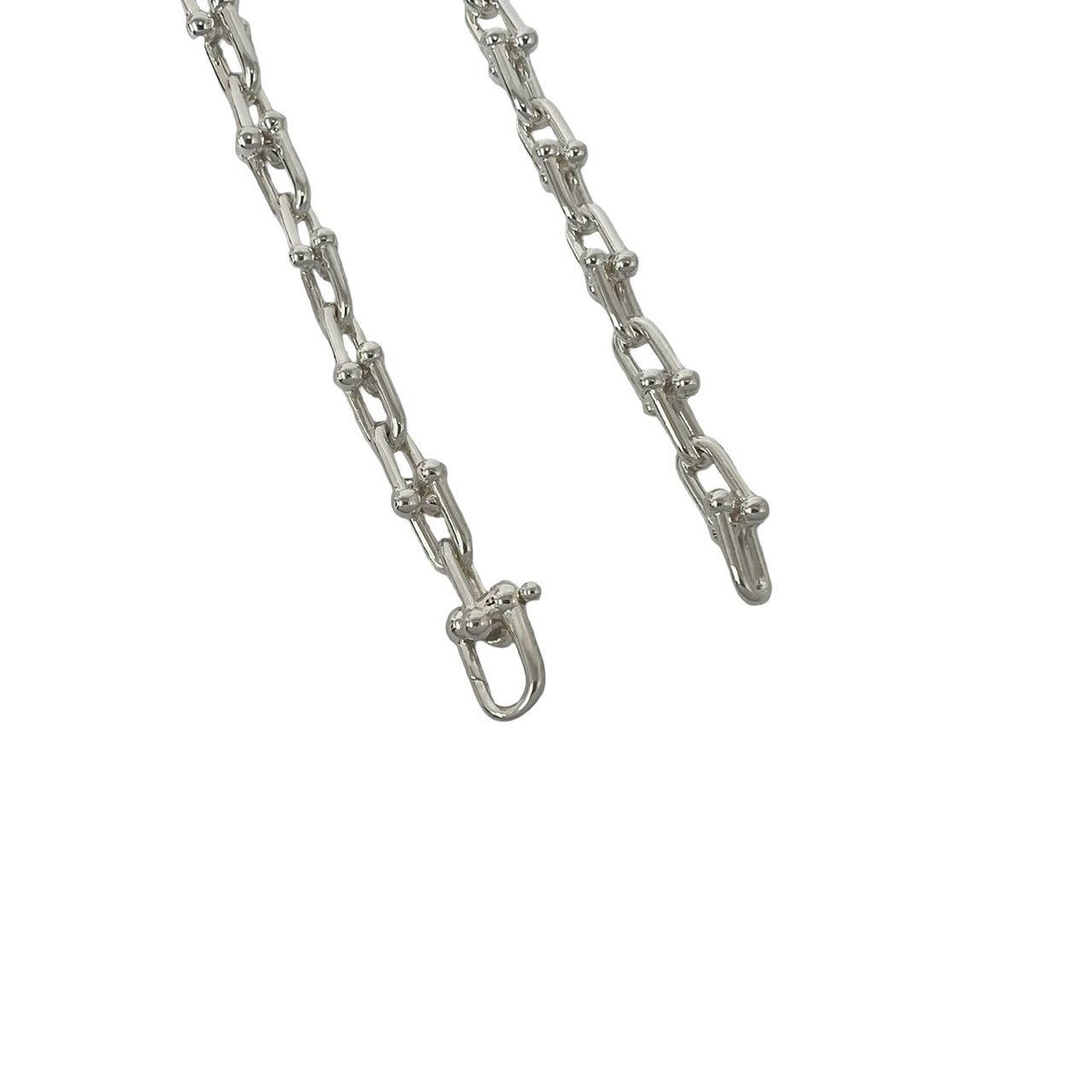 Tiffany & Co HardWear Graduated Links Necklace 925 Sterling Silver — view 5