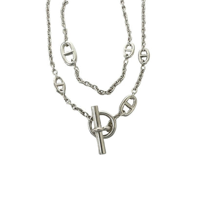 Hermes Vintage Farandole Necklace Martin Margiela Era 925 Sterling Silver — view 4