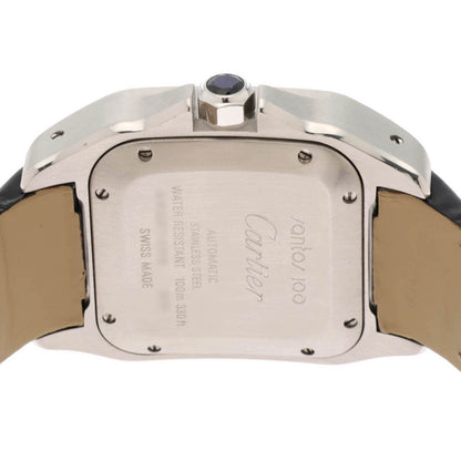 Cartier Santos 100 Watch Stainless Silver Boys — view 4