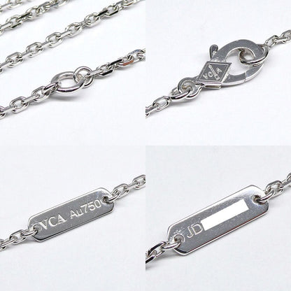 Van Cleef & Arpels Vintage Alhambra Pendant White Gold — view 8