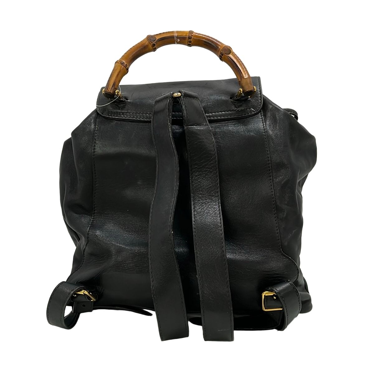 Gucci Backpack Bamboo Black Leather — view 3