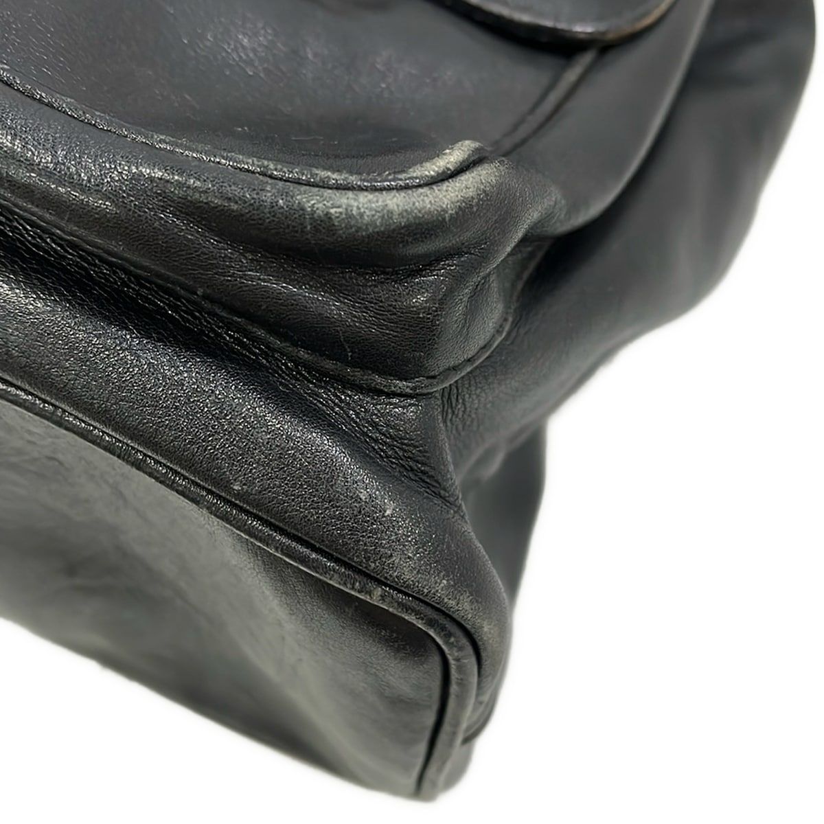 Gucci Backpack Bamboo Black Leather — view 6