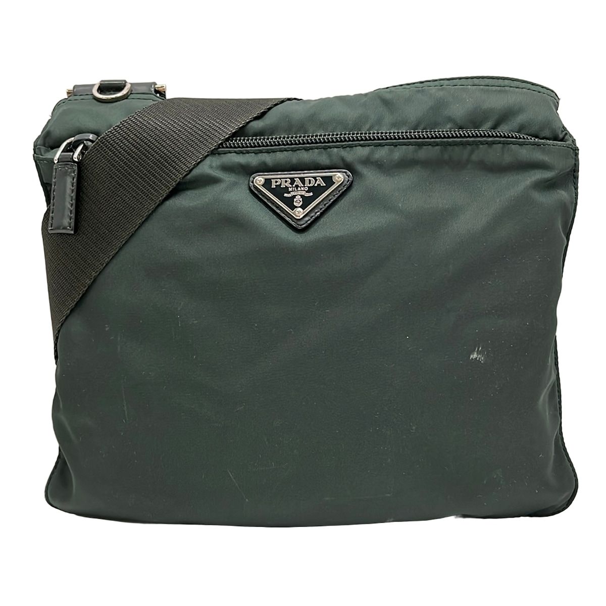 Prada Shoulder Bag Dark Green