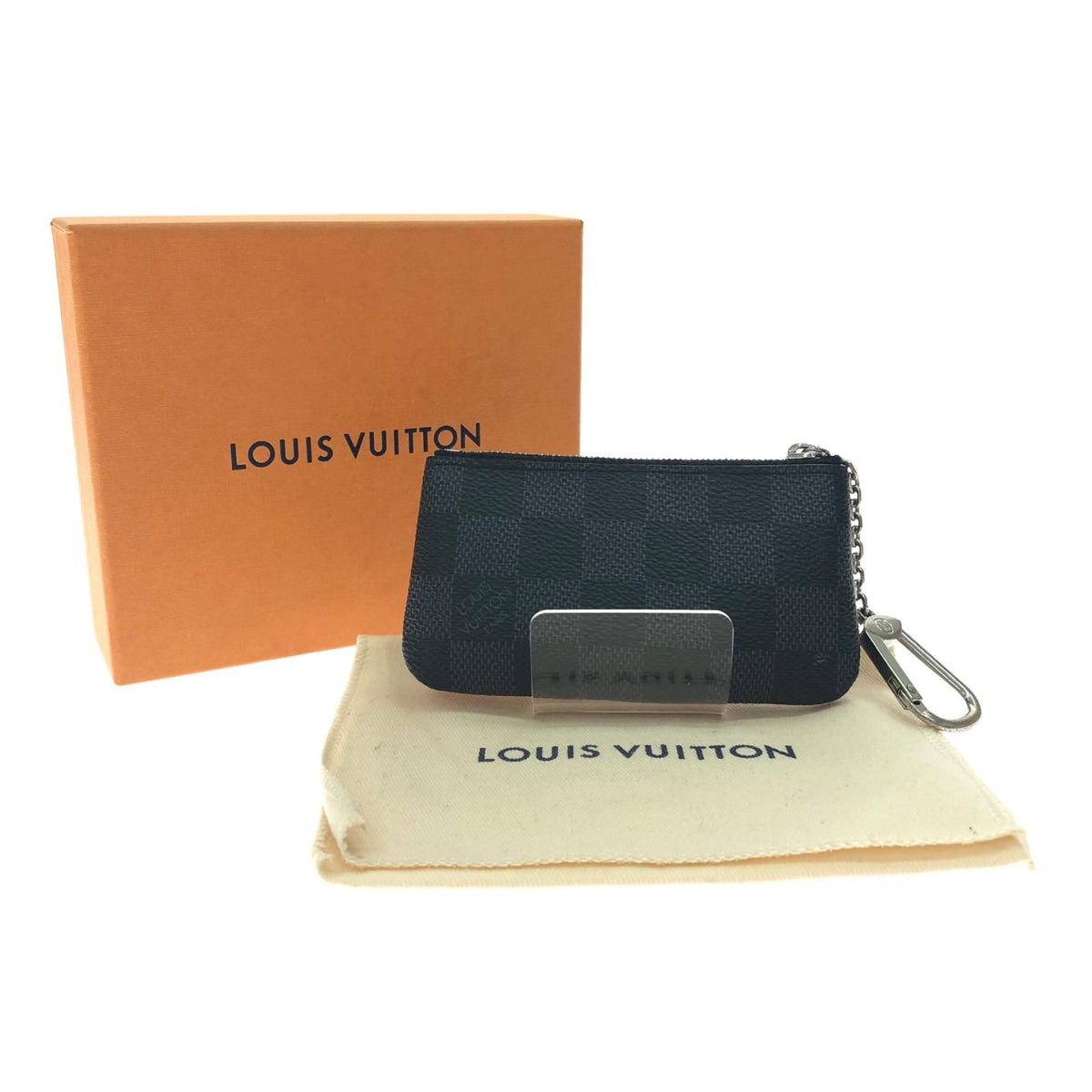 Louis Vuitton Coin Purse Damier Graphite Gray