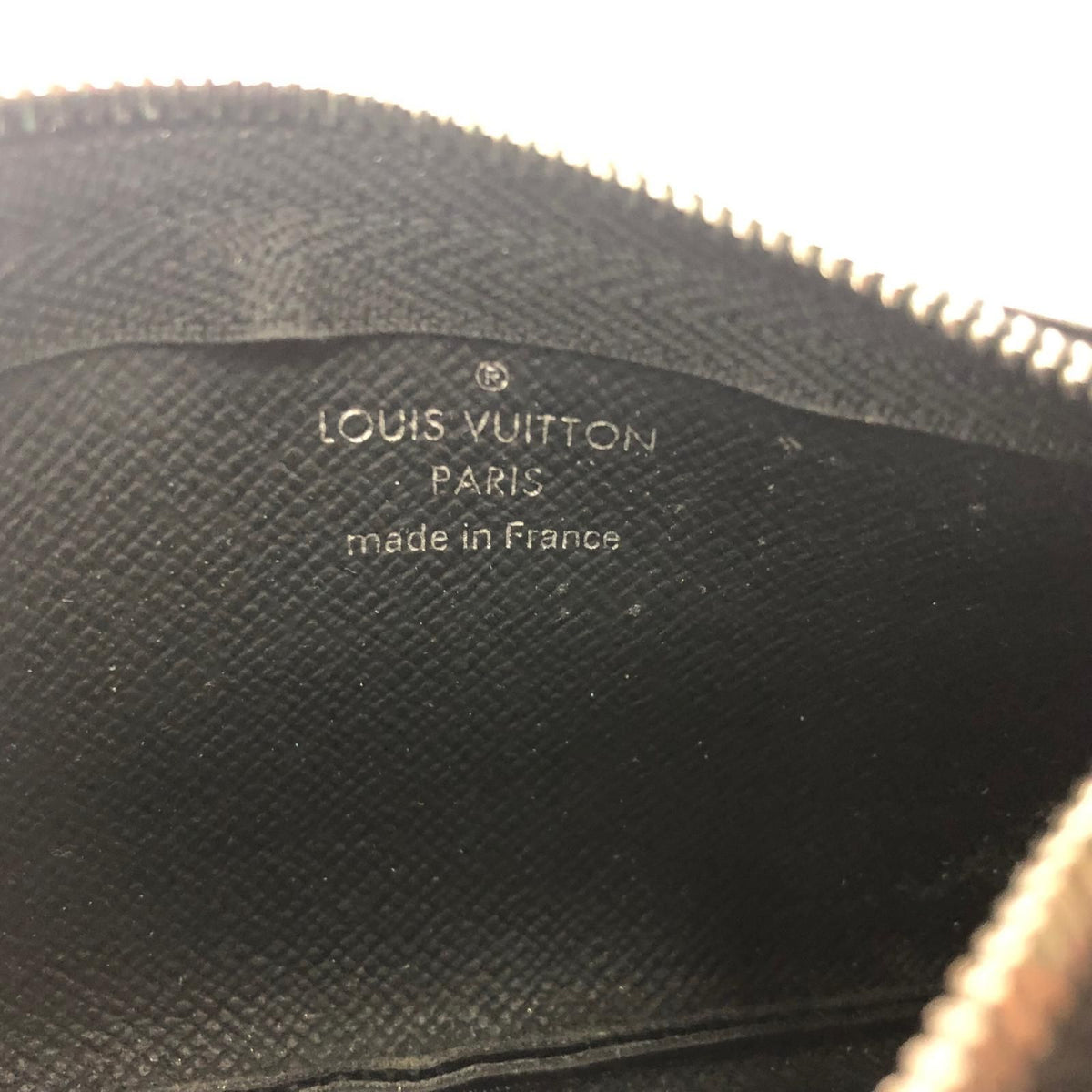 Louis Vuitton Coin Purse Damier Graphite Gray — view 5
