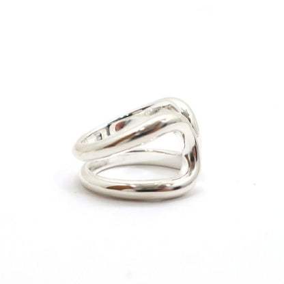Hermes Lima Ring PM 51 Small Silver — view 4