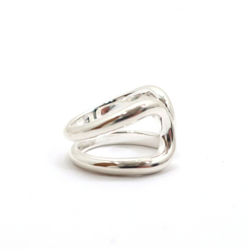 Hermes Lima Ring PM 51 Small Silver — view 4