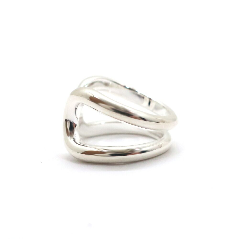 Hermes Lima Ring PM 51 Small Silver — view 3