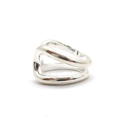 Hermes Lima Ring PM 51 Small Silver — view 3
