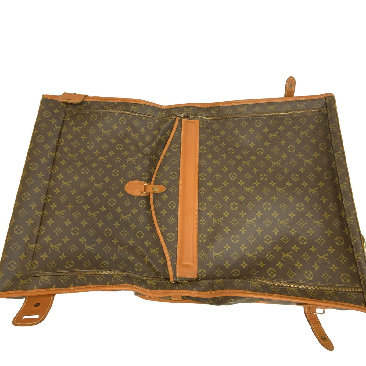 Louis Vuitton Portable Cabin Monogram Canvas Leather Garment Bag Suitcase — view 8