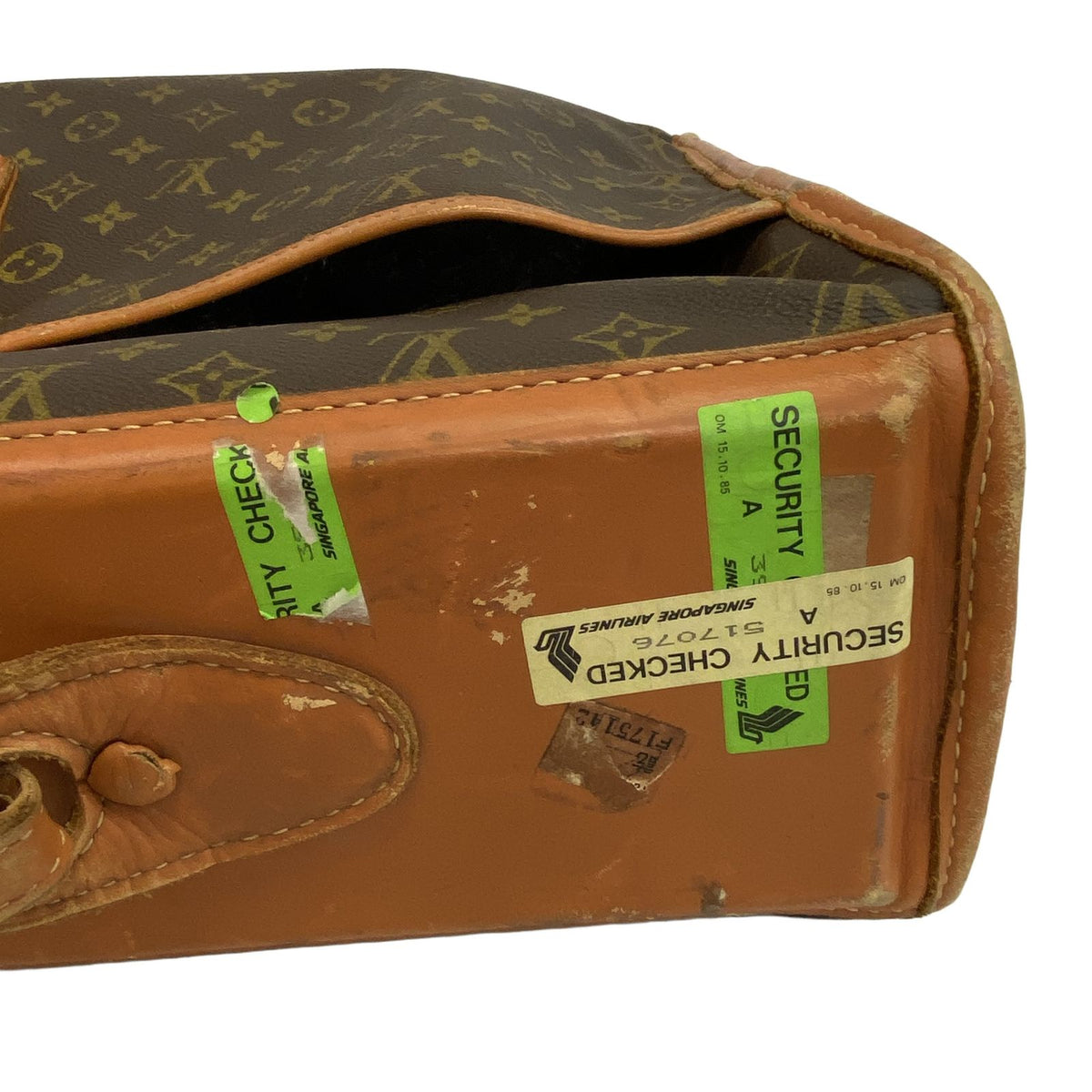Louis Vuitton Portable Cabin Monogram Canvas Leather Garment Bag Suitcase — view 6