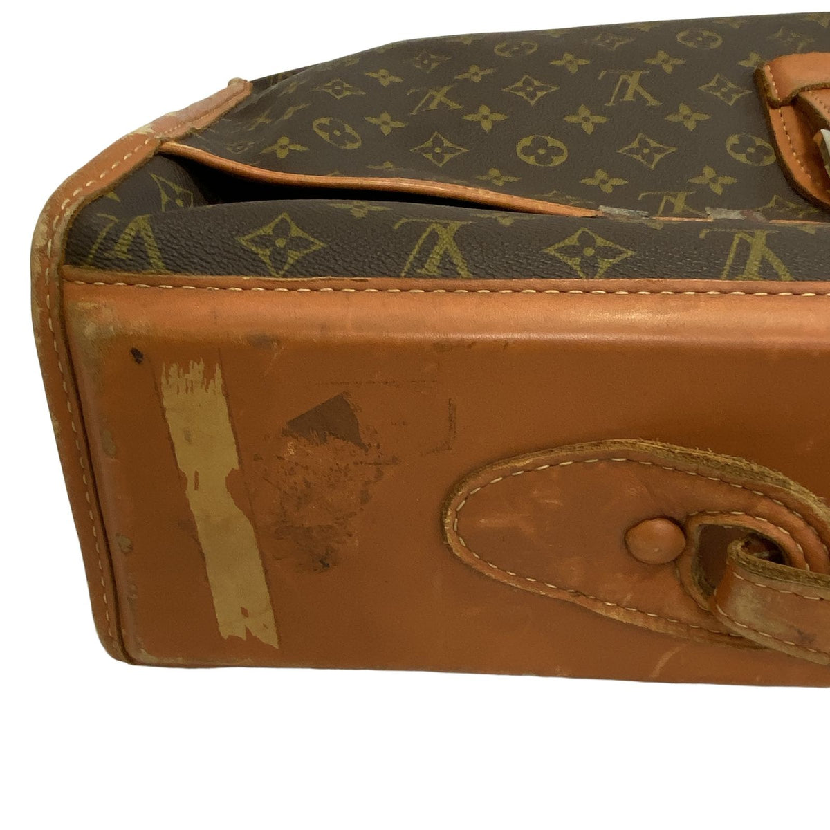 Louis Vuitton Portable Cabin Monogram Canvas Leather Garment Bag Suitcase — view 7