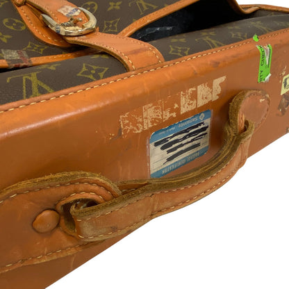 Louis Vuitton Portable Cabin Monogram Canvas Leather Garment Bag Suitcase — view 5