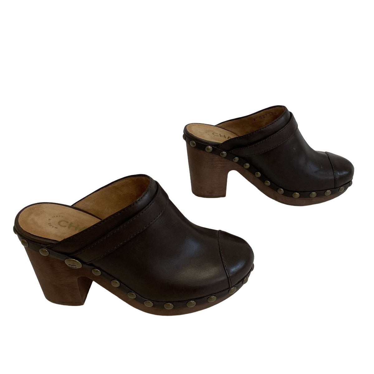 Chanel Leather Sandals Strap Brown Luxury Shoes Summer — view 4