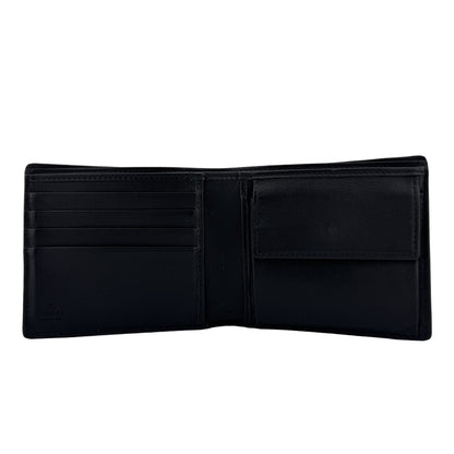 Gucci Double G GG Marmont Leather Bifold Wallet Compact Black Luxury High — view 7