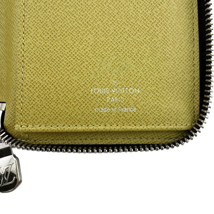 Louis Vuitton Zippy Wallet Vertical Damier Graphite Stamp Zip Around Black — view 7