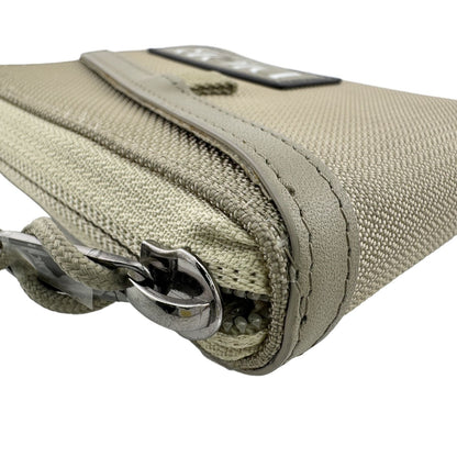 Dior Nylon Bifold Wallet Compact Khaki Green Luxury High Vintage — view 2