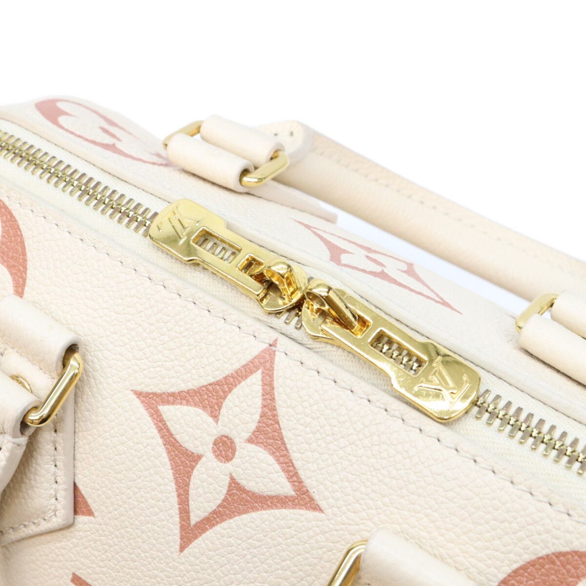 Louis Vuitton Empreinte Cream Rose Trianon Speedy Bandouliere 20 Mini Boston Bag — view 7