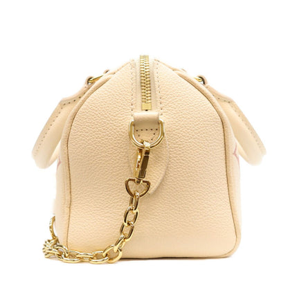 Louis Vuitton Empreinte Cream Rose Trianon Speedy Bandouliere 20 Mini Boston Bag — view 4