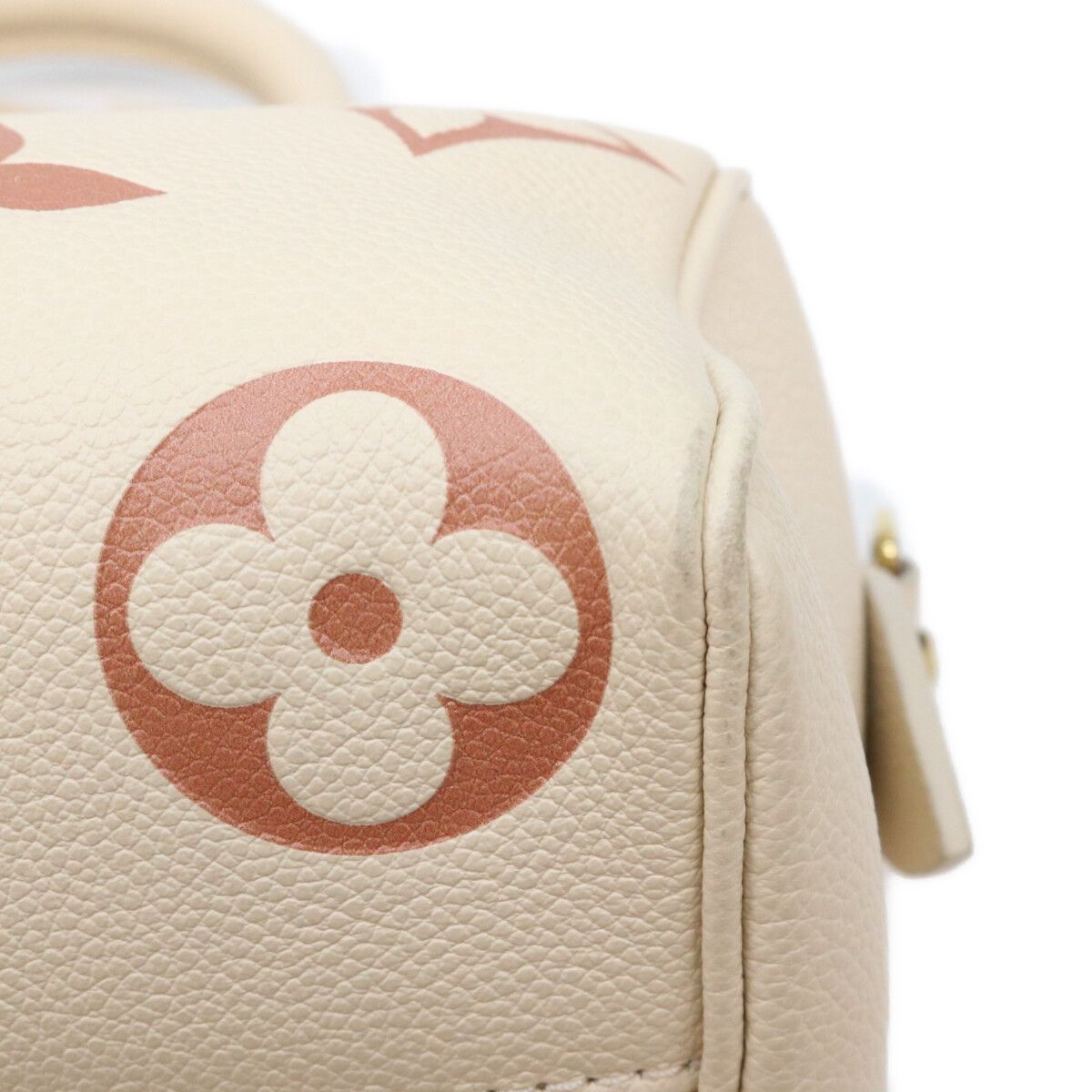 Louis Vuitton Empreinte Cream Rose Trianon Speedy Bandouliere 20 Mini Boston Bag — view 6