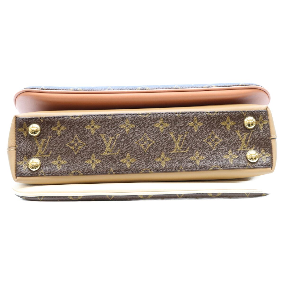 Louis Vuitton Monogram Sesame Peche Cream Mille Feuille 2-Way Shoulder Bag — view 5