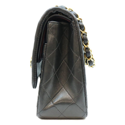 Chanel Black Lambskin Quilted 25 Shoulder Bag — view 4