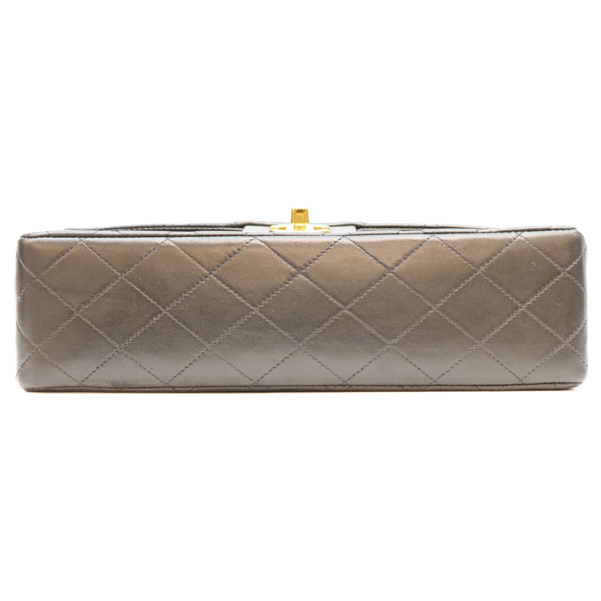 Chanel Black Lambskin Quilted 25 Shoulder Bag — view 5